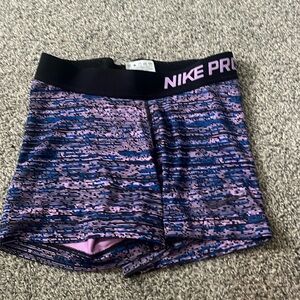 Nike pro spandex’s shorts